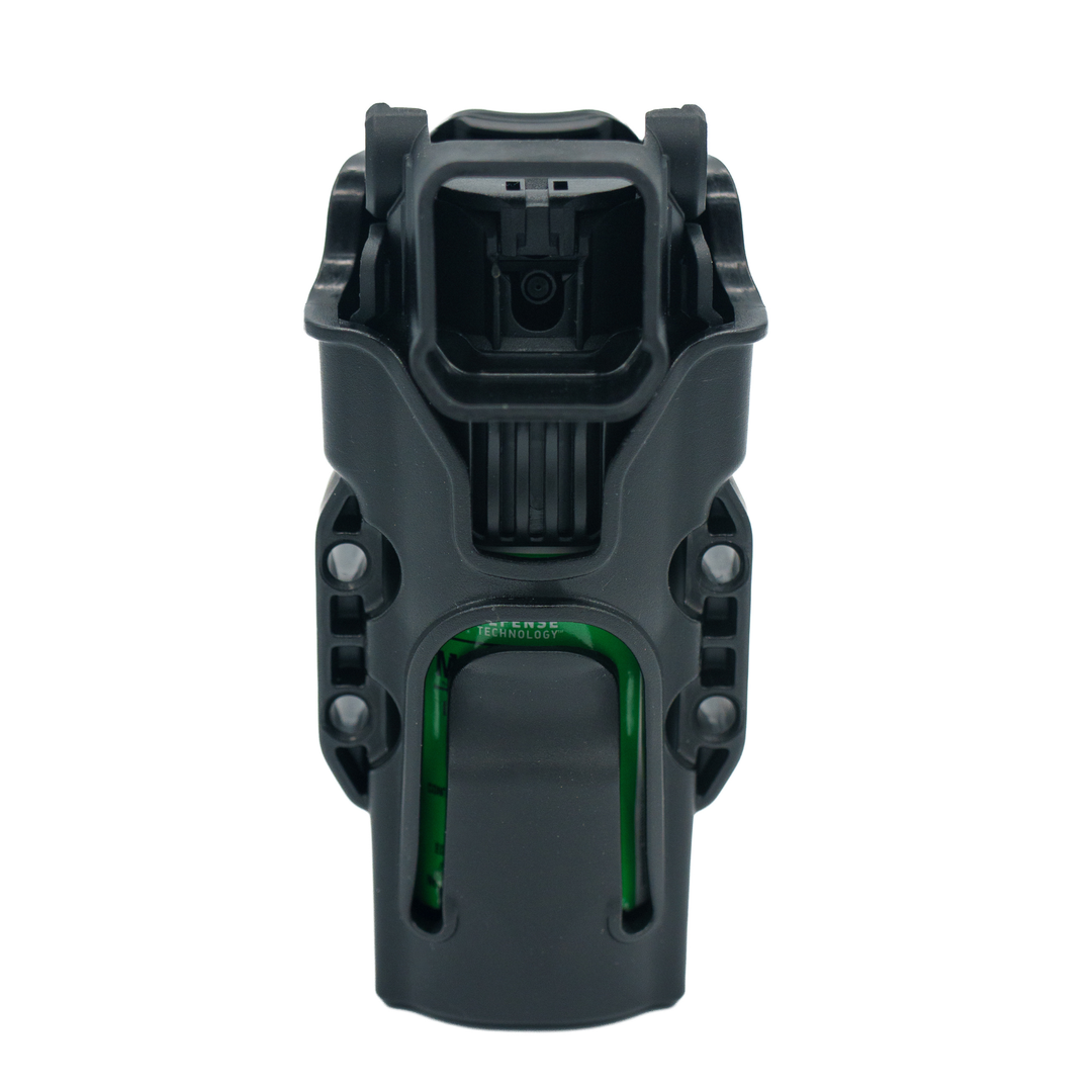 OC Kit-A black Spray Guard for OC spray canister control