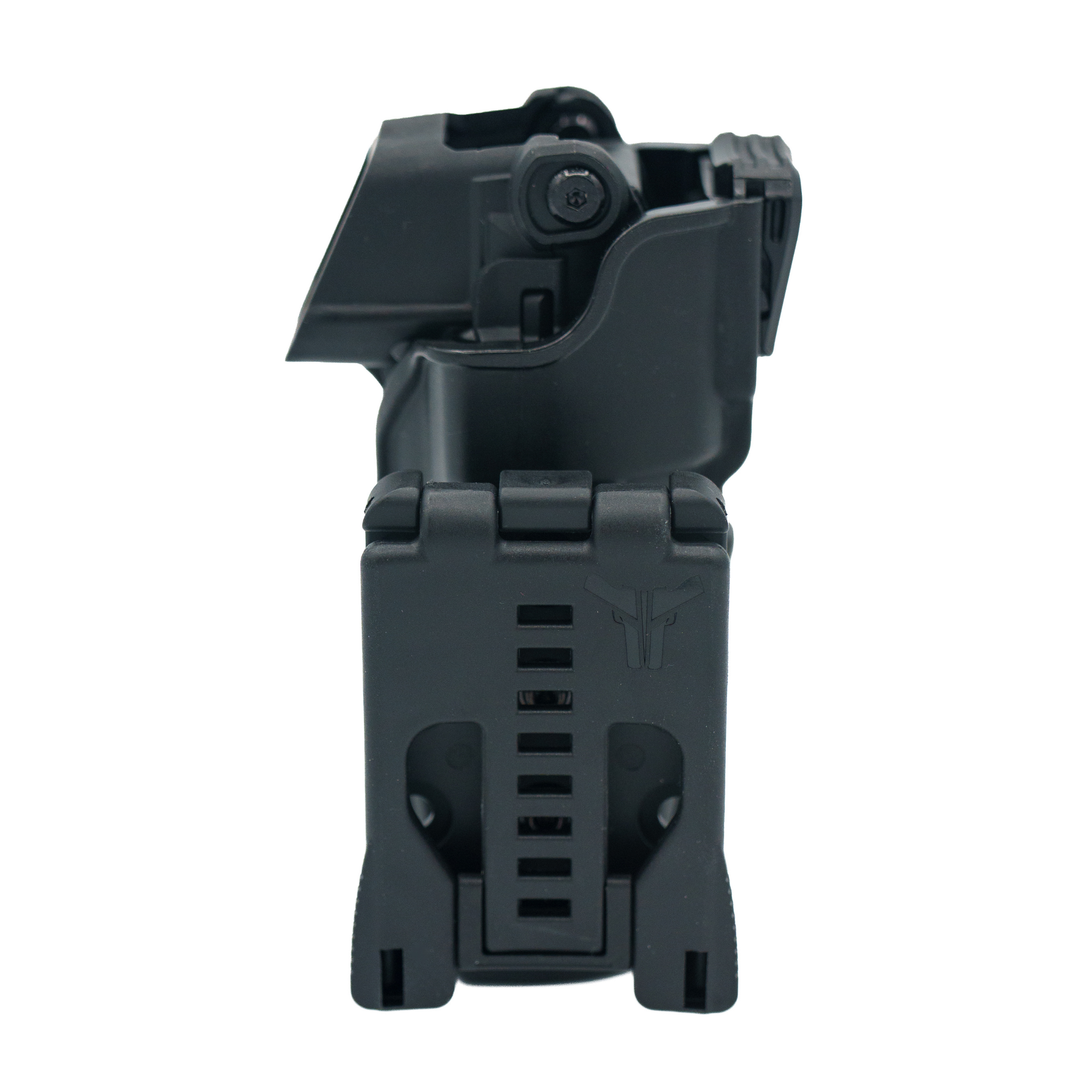 OC Kit-A Full Retention Holster side profile for OC spray canisters