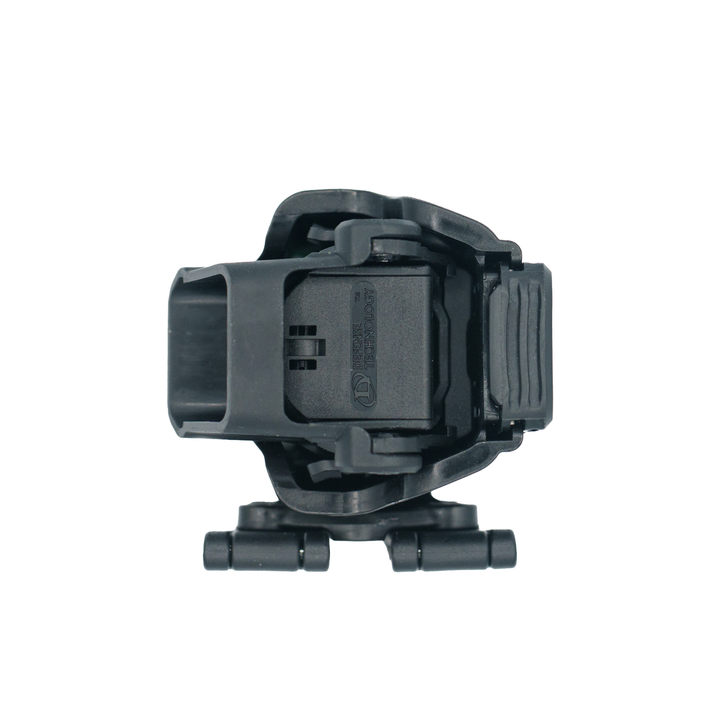 OC Kit-A holster mounting system for vest carry top view