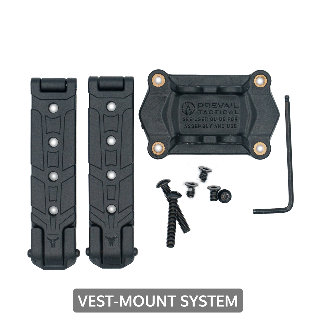 OC Kit-A MOLLE vest OC spray holder system with mounting hardware