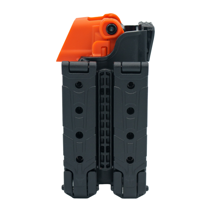 OC Kit-A orange OC spray holder side view molle