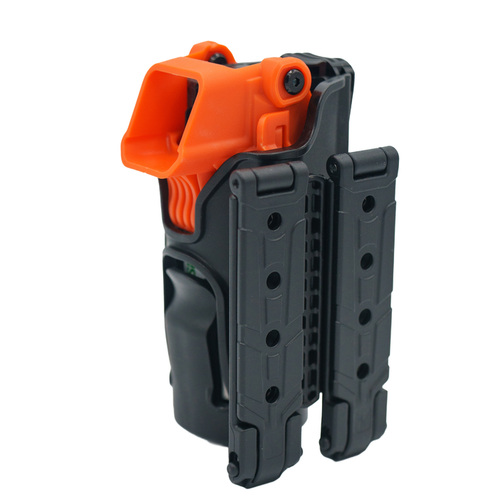 OC Kit-A orange pepper spray holder vest angle view